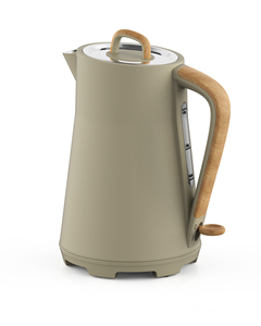 Retro Electric <b>Tea</b> Kettle 1.7L Stainless Steel Water Boiling Jug 2200W Cordless Hot Water Kettle with Water Level Gauge and <b>LED</b> - Product Image 3