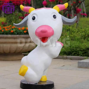 Lámpara de oveja del zodiaco chino con forma de dibujos animados en 3D para luces navideñas, Parque decorativo impermeable IP65 e iluminación de jardín - Product Image 5