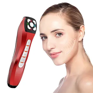 新款迷你RF EMS提脸机EMS LED光子嫩肤美容仪家用