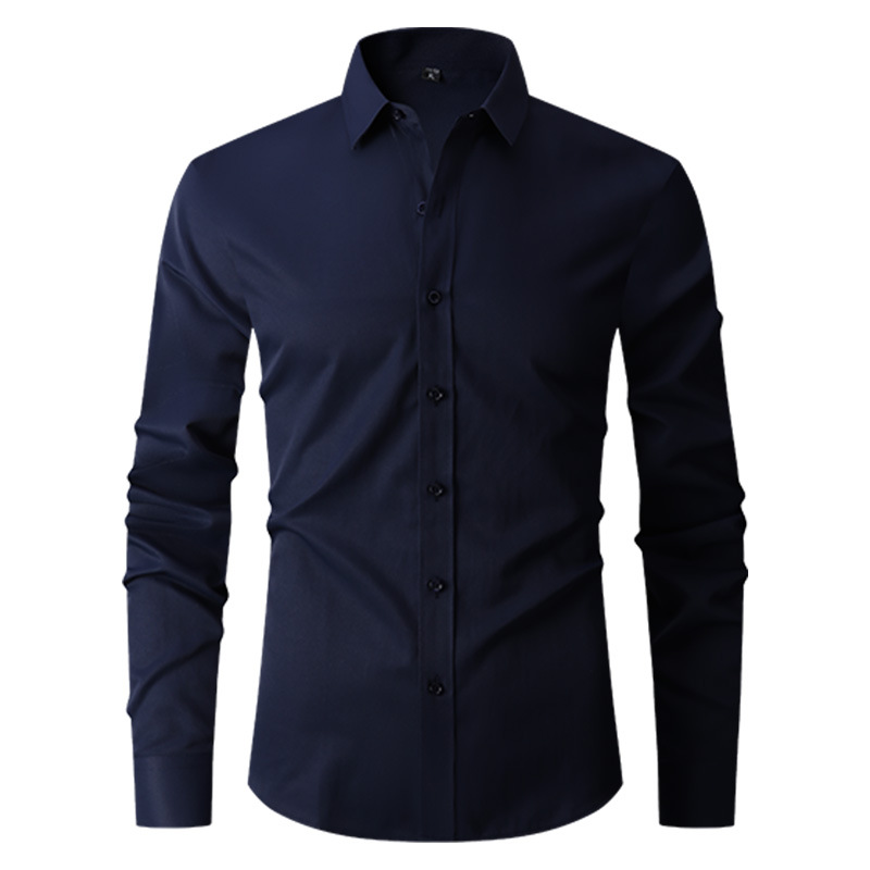 long bleu foncé