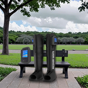 Improve Circulation Digital <strong>Sequential</strong> Air <strong>Compression</strong> Recovery Boots Pump Massage Therapy Leg Massager <strong>System</strong> - Product Image 4