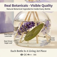 Services de personnalisation, fabricant OEM de diffuseurs à bâtonnets, fourniture d'huile parfumée 130 ml pour commandes en gros