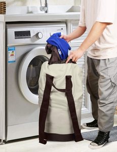 Sac <span class=keywords><strong>à</strong></span> <span class=keywords><strong>linge</strong></span> poche sac <span class=keywords><strong>à</strong></span> dos en Nylon Durable sac <span class=keywords><strong>à</strong></span> <span class=keywords><strong>linge</strong></span> avec bretelles maille 4 ~ 16 OZ sac <span class=keywords><strong>à</strong></span> cordon en coton bio - Product Image 3