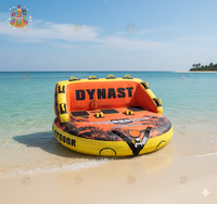 NOVA Dynast 3P Tube de ski nautique gonflable, bateau gonflable remorquable multi-personnes pour sports nautiques, location et loisirs de ski nautique