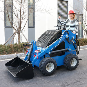 Chargeur compact <span class=keywords><strong>à</strong></span> chenilles 4x4 <span class=keywords><strong>mini</strong></span> de 300 kg <span class=keywords><strong>à</strong></span> 350 kg avec godet <span class=keywords><strong>à</strong></span> <span class=keywords><strong>grappin</strong></span>, fabriqué en Chine - Product Image 1