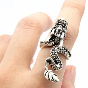 Cincin Pria Model Baru 2025, Laris di Eropa dan Amerika, Dapat Disesuaikan, Gaya <span class=keywords><strong>Retro</strong></span> Rock dengan Motif Naga, Perhiasan untuk Pria - Product Image 1