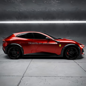 Kit de Conversión para Auto, Estilo OEM, Kit de Carrocería de Fibra de Carbono para Ferrari Purosangue 2022+, Alerón Delantero, Difusor Trasero, Pasos de Rueda, Faldones Laterales - Product Image 6