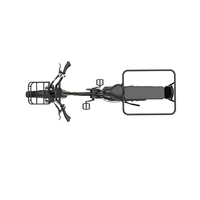 Vélo cargo électrique pour la livraison du dernier kilomètre, 250W, 48V25Ah, batterie lithium sans balais, longue portée 120km, moyeu arrière en acier, double suspension