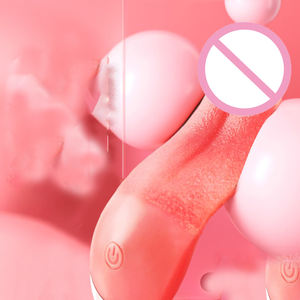 Vibratore a Forma di Lingua per Sesso Orale, Stimolatore del Punto G Femminile, Ricaricabile USB, Impermeabile, Multi-Velocità, Strumento Magico - Product Image 4