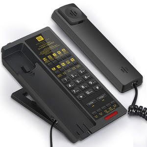 Téléphone <span class=keywords><strong>fixe</strong></span> filaire personnalisé avec façade plate pour hôtel, système téléphonique de haute qualité pour projets hôteliers, prix usine OEM ODM - Product Image 3