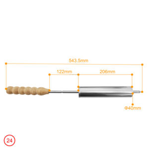 <span class=keywords><strong>Four</strong></span> à Convection Électrique 220V en Acier Inoxydable pour Kurtos Kalacs, Style Cheminée, Chauffage Économe en Énergie - Product Image 1