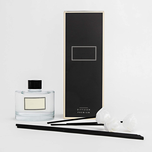 Aroma fragranza profumo <span class=keywords><strong>diffusore</strong></span> di olio essenziale <span class=keywords><strong>diffusore</strong></span> a <span class=keywords><strong>bastoncini</strong></span> bottiglia di vetro 200 Ml <span class=keywords><strong>bastoncini</strong></span> bianchi con Set di fiori regalo - Product Image 2