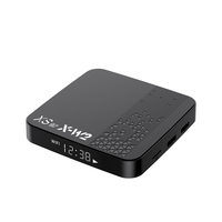 Vente en gros XS97 X-W2 Android Smart TV décodeur 4K HDR Quad Core meilleur prix avec configuration 2 Go + 16 Go
