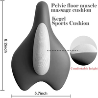 Nouveau coussin de massage électrique vibrant et chauffant pour l'entraînement des muscles du plancher pelvien masculin, pour les exercices de Kegel et la santé de la prostate