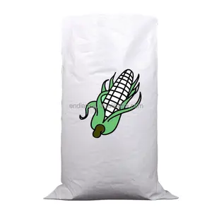 厂家价格高品质白色定制塑料聚丙烯袋PP编织袋20千克25千克50公斤谷物蔬菜