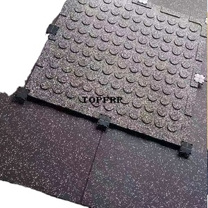 Venta caliente Absorbente de golpes Equipo de fitness para interiores Gimnasio Alfombrilla de goma para el suelo - Product Image 3