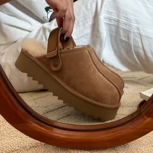 Designer Brand Shoes Ugq Fashion Winter Cute Fur Platform Snow <b>Boots</b> <b>Slipper</b> Women Shoes - Product Image 5