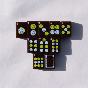 Wholesale New High Quality Light Luxury 4 Layer <b>Mahjong</b> <b>Set</b> Tile Anti Fading <b>Mahjong</b> - Product Image 2