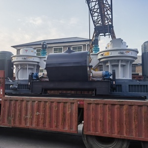 Máquina de pellets de biomasa de buena producción de alta eficiencia, molino de pellets de anillo vertical centrífugo de aserrín - Product Image 3