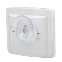 Reloj Despertador Digital para Baño AIKS, Impermeable, con Pantalla LCD, Temporizador de Cuenta Regresiva, Calendario, Diseño Art Deco, Fabricante OEM/ODM, Venta Directa de Fábrica