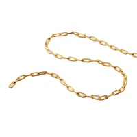 Colliers ras-du-cou mini-clip en argent 925 plaqué or, bijoux fins tendance, chaîne personnalisée, luxe minimaliste, vente en gros pour femmes