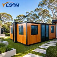Maison extensible Yeson en bois, conforme aux normes australiennes, type Granny Flat, bureau de jardin moderne préfabriqué modulaire, ADU, NOUVEAU
