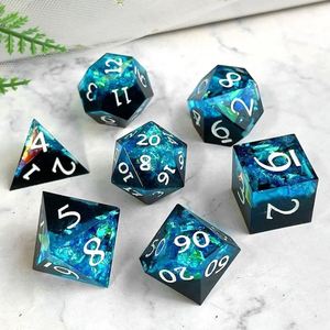 Juego de 7 moldes de silicona para resina epoxi, para manualidades, bricolaje, arte, juegos de mesa, venta al por mayor - Product Image 6