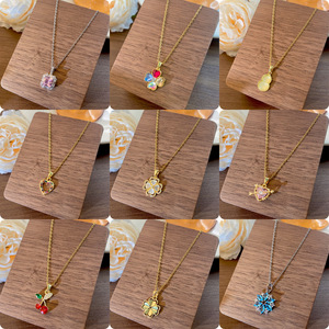Collier ras <span class=keywords><strong>du</strong></span> cou multicolore Resoul, bijoux d'été pour la plage, queue de baleine <span class=keywords><strong>arc</strong></span>-<span class=keywords><strong>en</strong></span>-<span class=keywords><strong>ciel</strong></span> pour adolescents, semi-bijoux - Product Image 1
