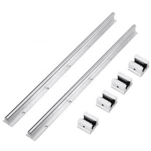 รางเลื่อนแบบเส้นตรงอะลูมิเนียมขนาด 16 มม. รุ่น SBR16 SBR16UU SBR16LUU - Product Image 2