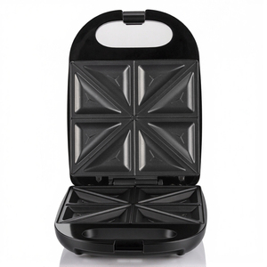 RAF 8 Slices Stainless Steel Housing 1400w Non Stick Snack Sandwich Panini <b>Waffle</b> <b>Maker</b> Non-Stick Coating RAF Sandwich <b>Maker</b> 8 S - Product Image 1