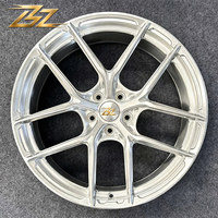 Fabricant OEM BZ, 1 pièce, jantes de voiture en alliage d'aluminium forgé, jantes de voiture 19 20 21 pouces 5x130 pour Audi A6 Q7 RS