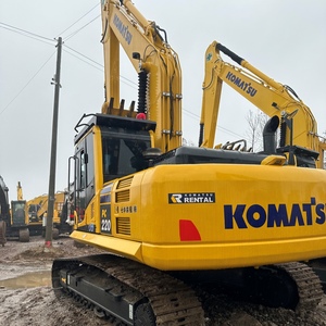 Maquinaria usada japonesa de calidad para movimiento de tierras, excavadora de cadenas Komatsu PC220 PC200 de 22 toneladas para construcción pesada. - Product Image 3