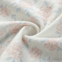 Tissu en flanelle de couleur unie de haute qualité, léger, en coton brossé, pour vêtements de bébé, vêtements de nuit, couvre-canapé