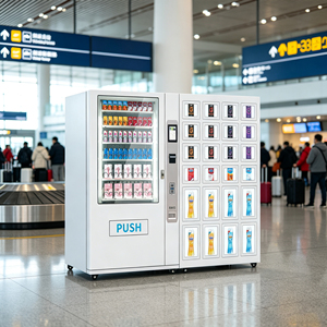 Distributeurs automatiques interactifs à écran tactile : Armoire de stockage efficace pour le commerce de détail en libre-service - Product Image 1