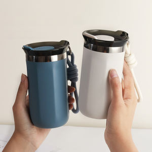 Tasses isothermes en acier inoxydable personnalisées avec logo, de haute qualité, pour café et thé - Product Image 6