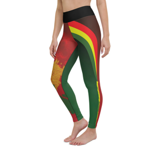 Pantaloni Yoga Leggeri e Comodi delle Isole Turks e Caicos, Leggings alla Moda per Attività all'Aperto, Personalizzazione di Pantaloni Yoga - Product Image 4