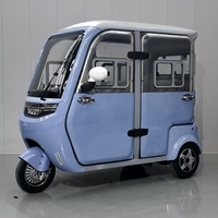 Tricycle Électrique Fermé 1200W 60V/72V, Mini-Voiture Électrique Fermée, Scooter Électrique en Gros