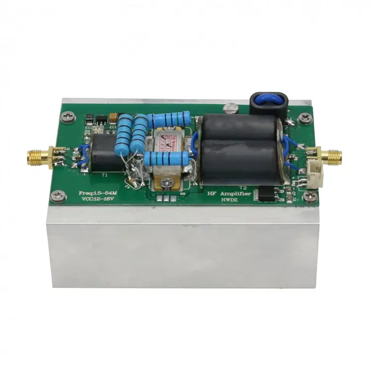 30W 2-54MHz Shortwave Amplifier RF Power Amplifier HF RF Amplifier HF Linear Amp for Ham Radio