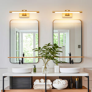 Hot sale American Modern LED Bathroom Wall Lamp Waterproof IP44 Iron Body Simple Vanity Light for Makeup <b>Mirror</b> Lighting Home - Product Image 3