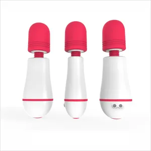 Силиконовые женские игрушки для взрослых, электрический ручной вибратор, Мощный вибратор для женщин