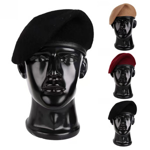 Bérets Britanniques pour Hommes et Femmes – Chapeaux en Laine et Cuir Prêts à Porter – Bérets en Laine – Bérets Français en Laine – Cadeaux Promotionnels - Product Image 1