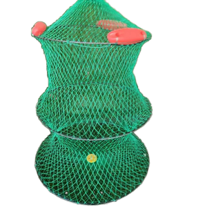 VTG Fairfield Wire Basket Fishing Net Collapsible Floating
