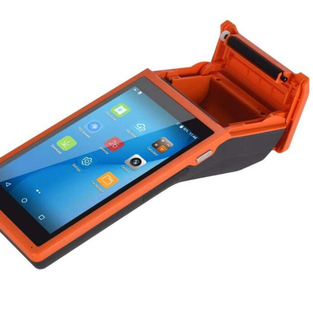 Portable Handheld Android Pos Terminal With Printer Systems Android Mobile Touch POS