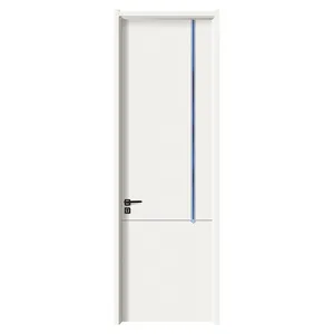 Bedroom Doors WPC/PVC/ABS/UPVC Wood Plastic Composite Interior Pvc Door