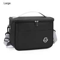 Sac isotherme portable à imprimé personnalisé pour le stockage des aliments Sac à lunch fourre-tout à isolation thermique étanche de grande capacité pour le bureau et les adultes