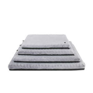 high quality orthopedic dog crate mat removable cover pets bed washable dog plush mat cozy pet mat