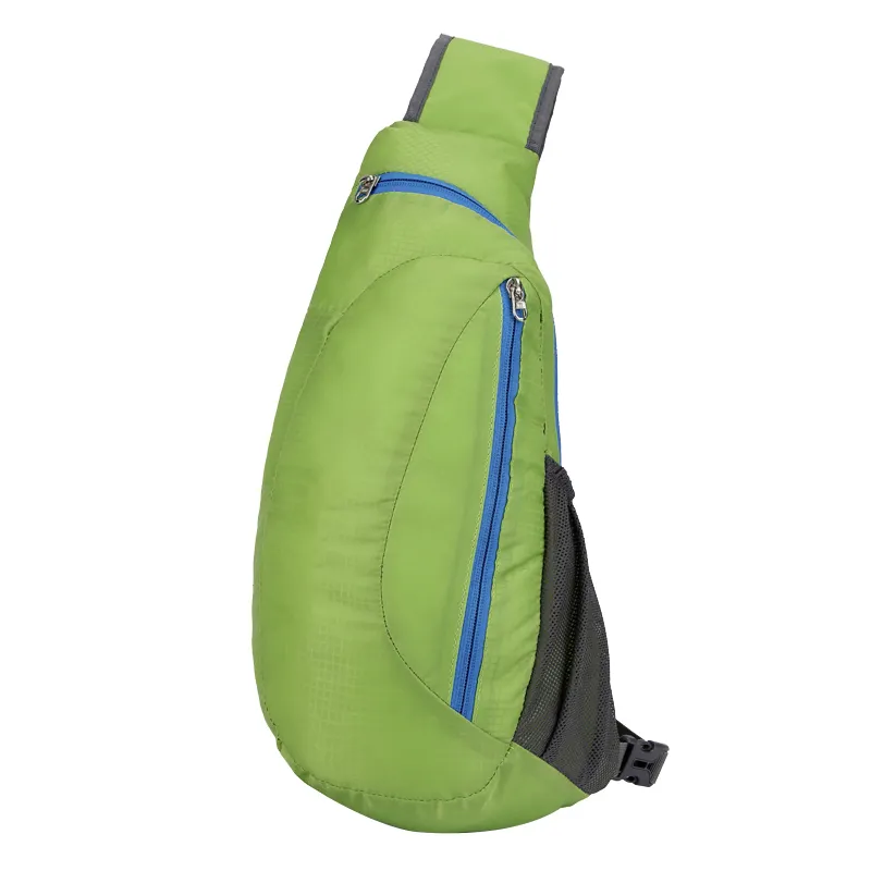 Free Sample Outdoor Men Sling Bag Sport Hiking Chest Bag Custom Cross Body Chest Bags