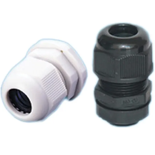 PG9 Adjustable Locknut Waterproof IP68 Nylon Cable Gland Joint for 4mm-8mm Dia Cable Wire Waterproof Ip68 Cable Gland