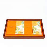 Boîte cadeau en papier de qualité supérieure, vente en gros, logo personnalisé, emballage alimentaire biodégradable pour gâteaux de lune, biscuits, friandises