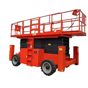 Gunting presisi mendorong sendiri hidrolik diesel 12m baru mesin angkat Platform Genie - Product Image 1